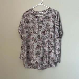 Maurices Floral Blouse
